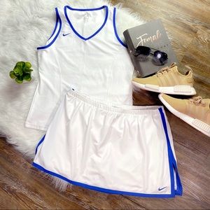 Nike• Dry Fit Blue & White Tennis set